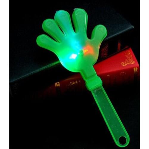 480pcs 24cm Light Up Hand Clap LED Flash Light Hand Clapper Clap Noise Maker for Kids Concert Game Party Favors ZA5607