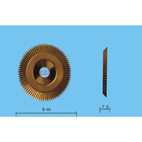 60mm x 7.3mm x 12.7mm For Key Machine Cutting Wheel Cutters Blade Disk Locksmith Tools