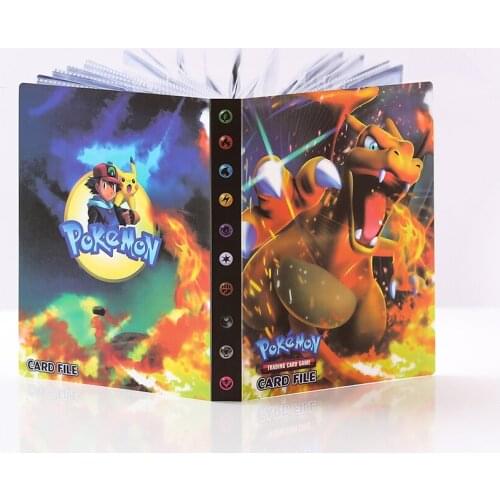 2021 Series pokemon card 240PCS Holder Pokemones Card Album Book for Battle Game Cards Collection Nouveau Grande Porte-cartes