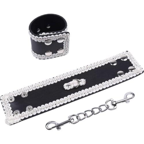 BDSM Bondage Pattern Handcuffs Shackles BDSM Toys Sex Toys for Couples Erotic Fetish BDSM Restraints Adult Sex Toys Sex Games