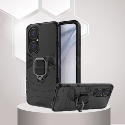 For Huawei P50 Case Armor Finger Ring Bracket Bumper Kickstand Phone Shockproof Case For Huawei P50 Cover for Huawei P50 Pro