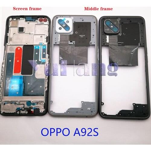 For OPPO A92s midframe rear panel front frame screen frame bracket replacement