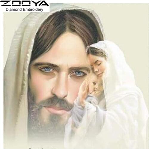 Diy Ikons Newest Religion Embroidery Kit Square Diamond Painting Russia Human God Virgin And Child Pattern Mosaic Pictures BJ314