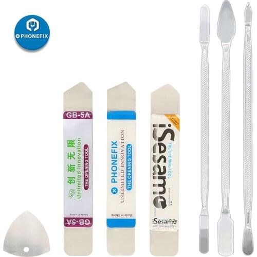 PHONEFIX Cell Phone Remove Screen Open Tablet PC Tool Kit Repair Blade Spudger Hand Tools Set Mobile Phone Disassembly Kit