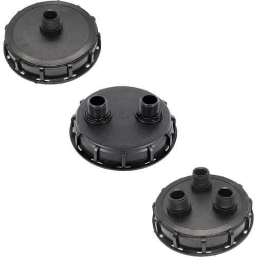 New IBC Cap with DN150 1 Inch External Thread Plastic Cover Per Ton Barrel IBC Ton Bucket Plastic Cover