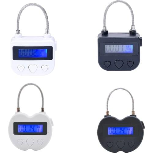 New Digital Time Lock Bondage Timer Switch Fetish Electronic Timer BDSM Restraints Accessories Adult Game Sex Toys For Couples