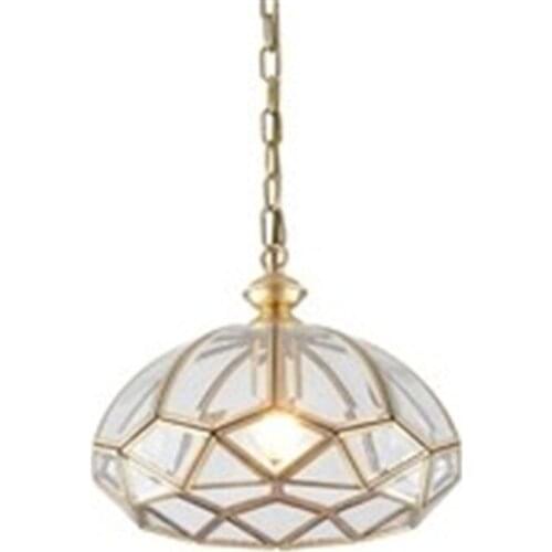 Dining room Rural bronzed pendant light country house villa vintage ceiling fixture Bar Corridor indoor lighting copper lamparas