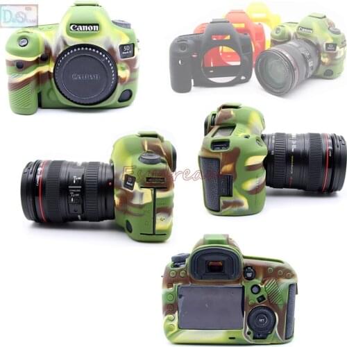 Rubber Silicon Case Body Cover Protector Soft Frame Skin for Canon EOS 5D4 5D Mark IV 5D Mark 4 MK4 Camera