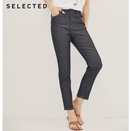 SELECTED Womens High Jeans