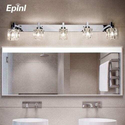 Epinl Modern Wall Lamp Bedroom Bedside Mirror Light Bathroom Dressing Table Make-up Lighting Fixtures Makeup Front Mirror Lamp