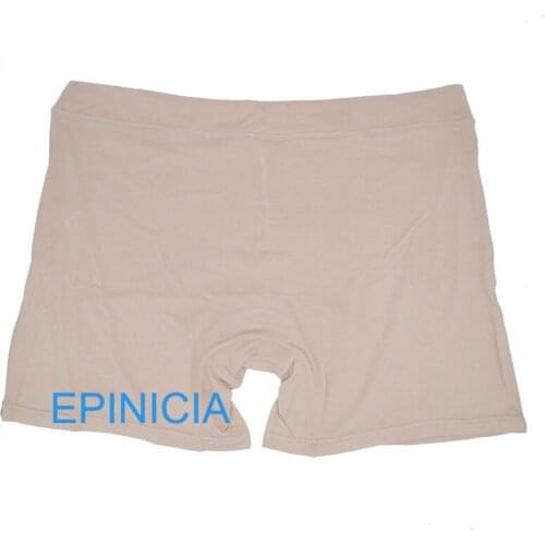 Ladies Short Pants Solid Underwear Women Briefs Mid Size Seamless Safety Panties XL Briefs Mid Waist Breathable Mid-Rise Panties