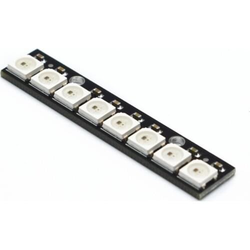 10pcs 8-bit WS2812 5050 RGB LED lights built-in full color-driven development board WS2812B 2812 full-color driver LED Module