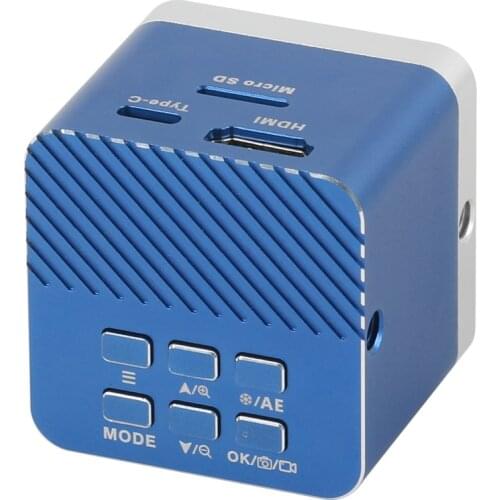 FULL HD 5.0MP 9'' Colorful Screen AIO Tablet PC Industrial Digital Video Microscope Camera USB TF Card Measurement + 180X Lens