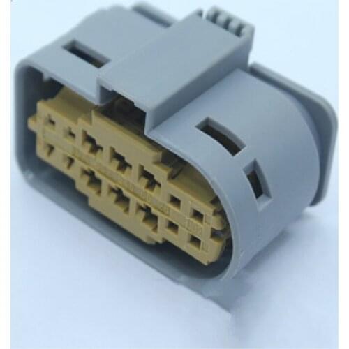 5Pcs/lot 14Pin Delphi Automotive Female connector 13527905