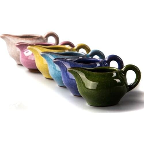 China Ice Cracked Fair Cup Kung Fu Tea Sets Authentic Public Cup Porcelain Teapot Ceramic Tea Accessories D005