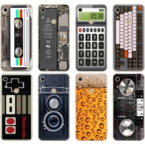 Case For Huawei Honor 8A prime 8C 8X 10 i play case back cover for huawei Y5 Y6 Y7 Y9 2019 pro Prime camera cassette tape