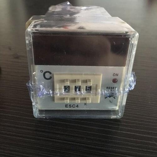 Free Shipping E5C4 Digital PID Temperature Controller AC 220V Temperature Range 0-399 Degree