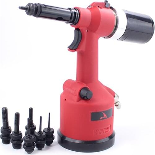 Quality Auto Pneumatic Riveter Set Pneumatic Rivet Nuts Gun Air Riveter Tool Kit M3-M12