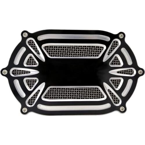 Air Cleaner Motorcycle System Intake Filter Cover For Harley Sportster 883 XL 1200 Dyna Softail Touring Road Street Glide