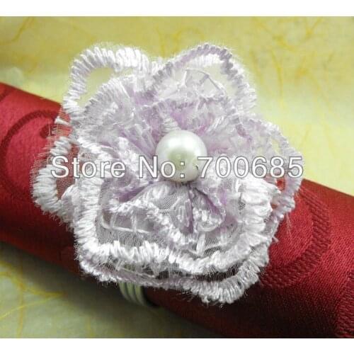 Band flower napkin holder decoration napkin ring
