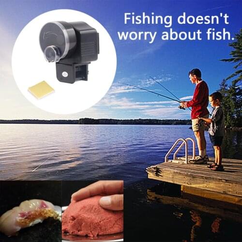 New Electronic Fish Food Feeder Automatic Aquarium Tank Auto Fish Feeder Timer Food Feeding Timer Fish Supplies Easy Operation