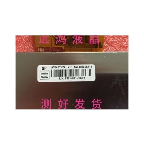 Original AT043TN24 V.7 Innolux 4.3 Touch LCD