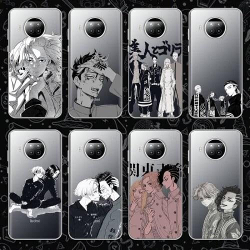 Hot Anime Tokyo Avengers Phone Case Transparent for Xiaomi mi Redmi note 10 t 8 9 pro lite 11 Samsung S 8 9 10 20