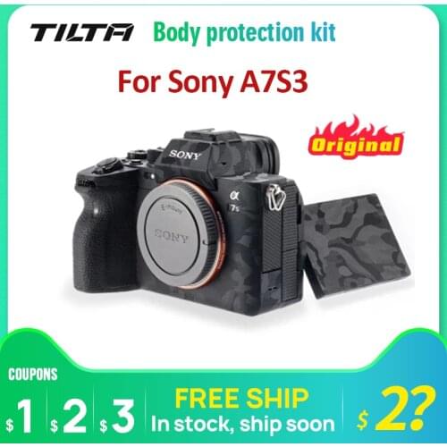 TILTA sony A7S3 customized protective film screen tempered film and body protective film set for sony a7s iii