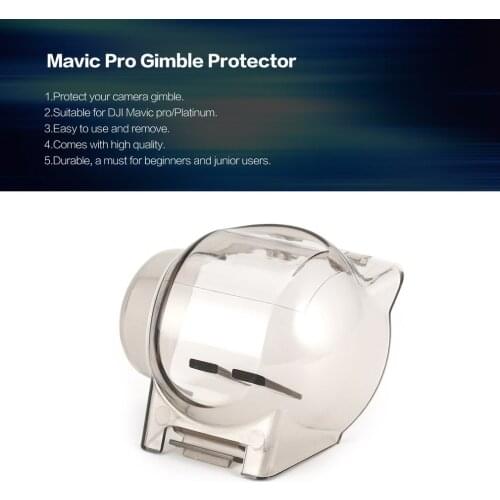 Gimbal Camera Protective Cover Lens Cap for DJI MAVIC PRO/ Platinum Gimbal Lock Guard for DJI MAVIC PRO Drone accessories
