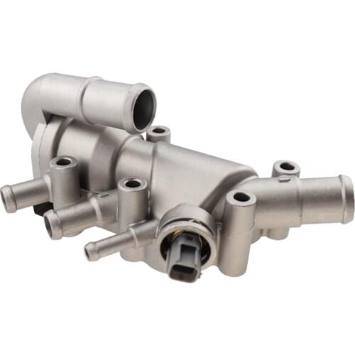 1149617 2S6G9K478A2B 256G-8A586AL-KIT Aluminium Thermostat With Housing + Sensor & Gaskets For Ford Fiesta Mk5 1.3 Duratec