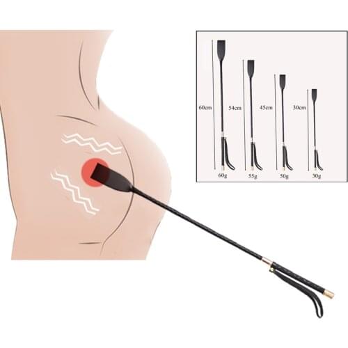 4 Size BDSM Bondage Restraint Whip Slap Spanking Sword Handle Lash Fetish Flogger Slave Sex Toys For Woman Man Gags & Muzzles