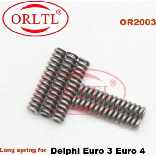 5pc Original Injector Nozzle Long Spring Diesel Common Rail Fuel Injector NOZZL Spring for De lphi Euro 3 Euro 4 OR2003