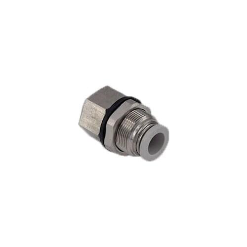 Accessories--One-Touch Fittings threaded type Bulkhead connector PMF4 PMF6 PMF8