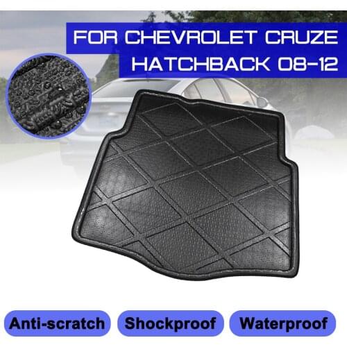 Car Floor Mat Carpet Rear Trunk Anti-mud Cover For Chevrolet CRUZE Hatchback 2008 2009 2010 2011 2012