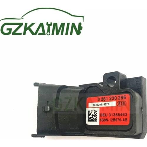Auto Parts High Quality Air Intake Boost Pressure Manifold MAP Sensor OEM 0261230296 For Ford 2.0 ST 2.5 RS