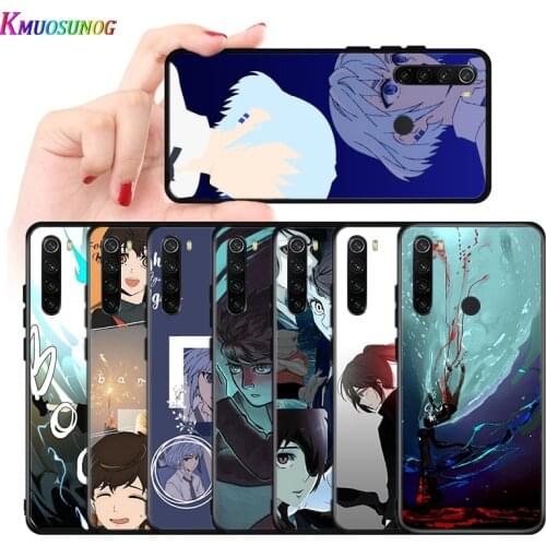 Bright Black Cover Tower of God For Xiaomi Redmi Note 9 9S Max 8T 8 7 6 5 Pro 5A 4X 4 Silicone Soft Phone Case