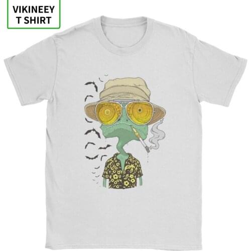 Men Rango Fear And Loathing In Las Vegas T Shirt Bat Country Drugs Johnny Cotton Fabric Tops Short Sleeve Tees Summer T-Shirts