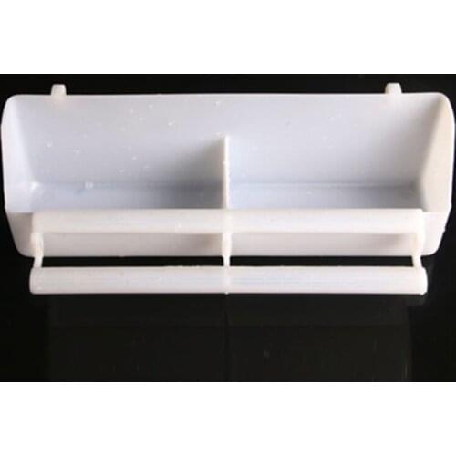 Parrot Birds Water Hanging Bowl Parakeet Feeder Box Pet Cage Food Container M68E