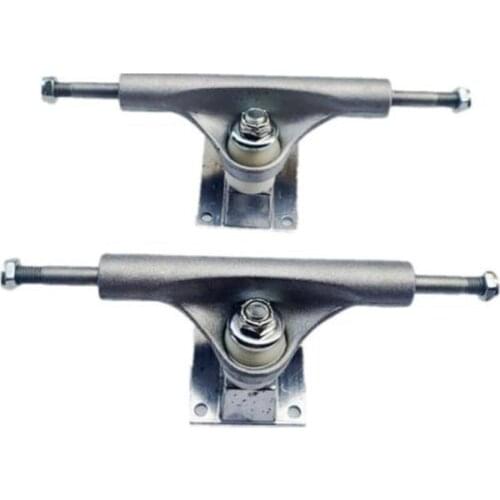 Skateboard Bracket Four Wheel Skateboard Bridge Brush Street Board Double Warpage 5 Inch Truck Accessories