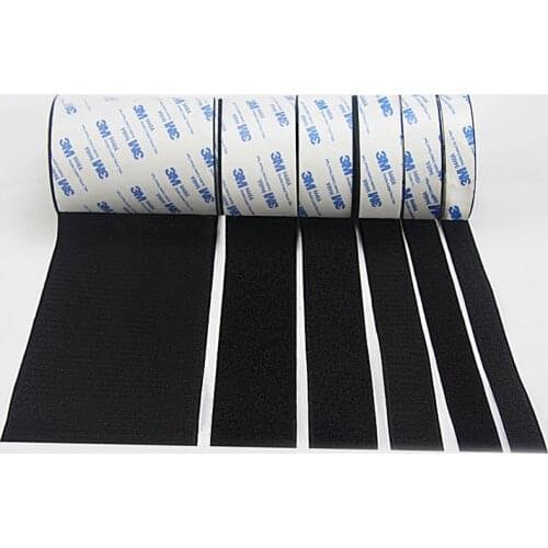 5m Strong Self Adhesive Hook and Loop Fastener Tape Nylon Sticker Velcros Autoadhesivo Adhesive with Glue for Diy 16/20/25/50mm