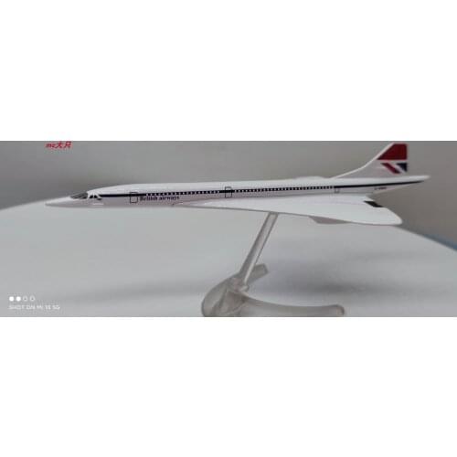 COR GI 1:200 Concorde British Airways Alloy model car Metal toys for childen kids diecast gift