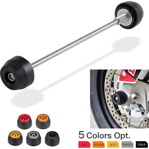 NICECNC Front Axle Sliders Rear Wheel Fork Slider Protector FOR Honda VFR800X Crossrunner CB650R Neo Sports Cafe Aluminum delrin