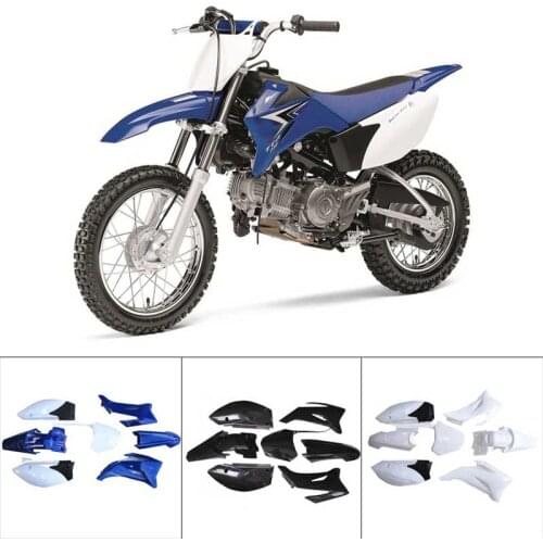 Plastic cober For YAMAHA TTR110 TTR 110 Pit Dirt Bike Off Road Motocycle Plastic Body Kit Fairing Front Rear Fender Mudguard