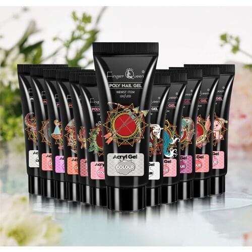 Poly Nail Gel Nail Extension Gel Clear White Nude Pink Builder Gel for Nails Professional