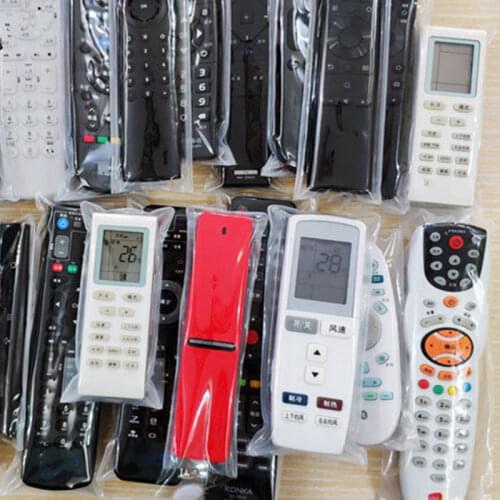 1pc Transparent PVC TV Remote Control Case Cover Air Condition Remote Control Protective Cover Anti-dust Protector Bag