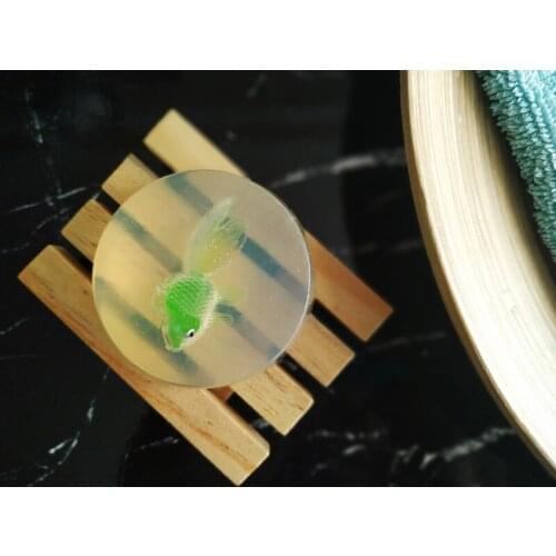 Transparent Fish toy soap fun handmade soap for kids, toy color randomly will be sent