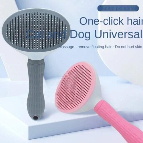Dog Hair Removal Comb, Cat Comb, Dog Hair Cleaner, Floating Hair Teddy Bichon, Needle Comb, Knot Brush