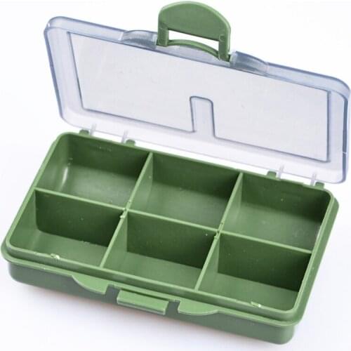 Fishing Gear Box Waterproof Portable Fishing Bait Hook Storage Box Plastic Practical Bait Box Small Storage Container