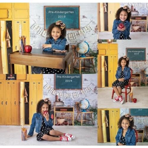 Clever Classroom birthday backdrop newborn kids portrait photo background props Children back to school back drop Class of 2021