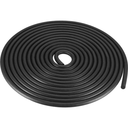 Uxcell Foam Rubber Seal Weather Strip 5 Meters 2 Meters Long Black 3mm 4mm 5mm 6mm 7mm 8mm 9mm 10mm 12mm 13mm 14mm 16mm 18mm